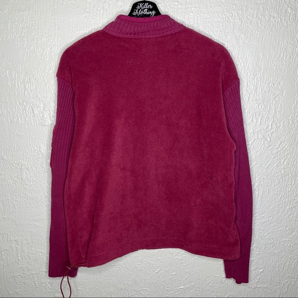 Vintage Looney Tunes Sweatshirt Fleece Full Zip Jacket - Picture 3 of 4